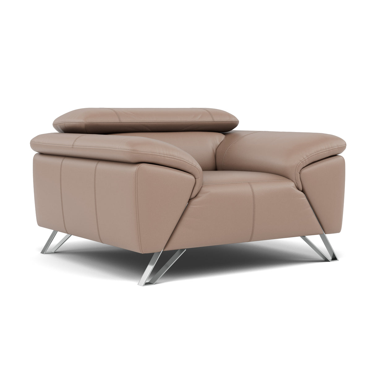 Nicoletti Puccini Armchair - Armchair CK — Botero Taupe 2152, gallery image 1