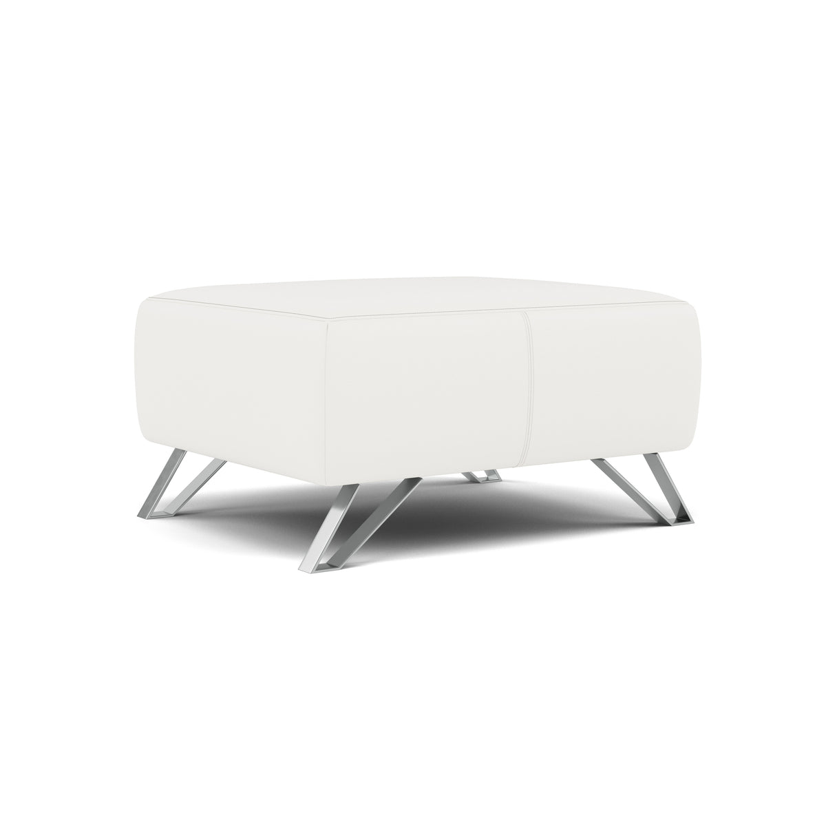 Nicoletti Puccini Footstool - Rectangular Stool CK — Botero Bianco 2153, gallery image 1