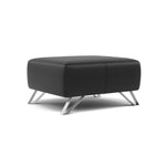 Nicoletti Puccini Footstool - Rectangular Stool CK — Botero Nero 2154, gallery image 1
