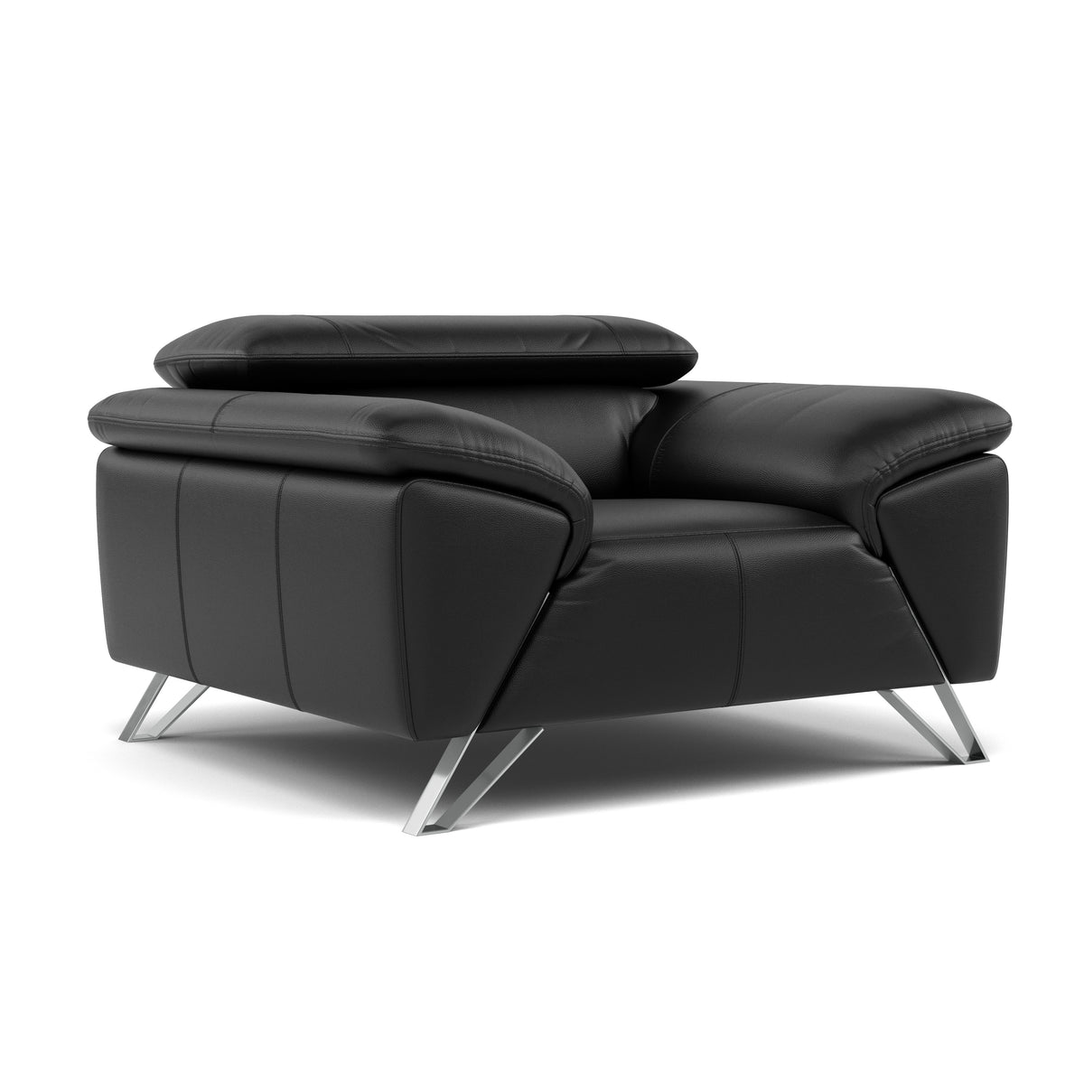 Nicoletti Puccini Armchair - Armchair CK — Botero Nero 2154, gallery image 1