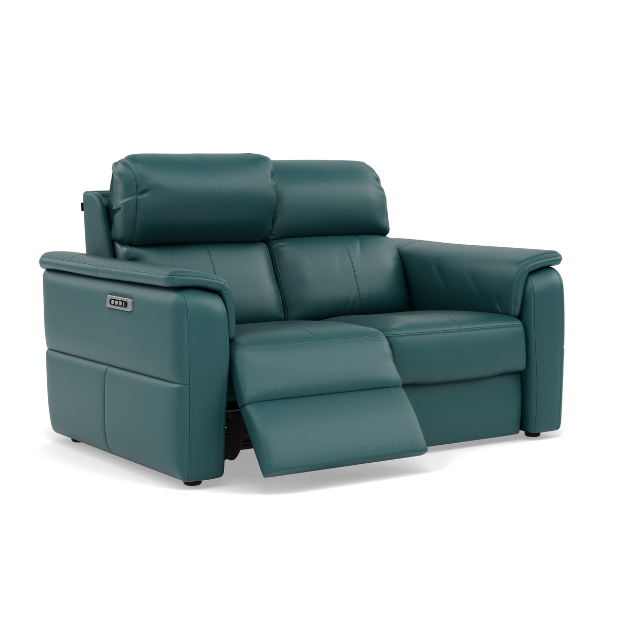 Nicoletti Giacomo 2 Seater Recliner Sofa - 2 Seater Sofa Power Recl Lumber Support CK Botero - Power With Power Headrest Footrest Lumbar & USB — Botero 2155 Ottanio, gallery image 1