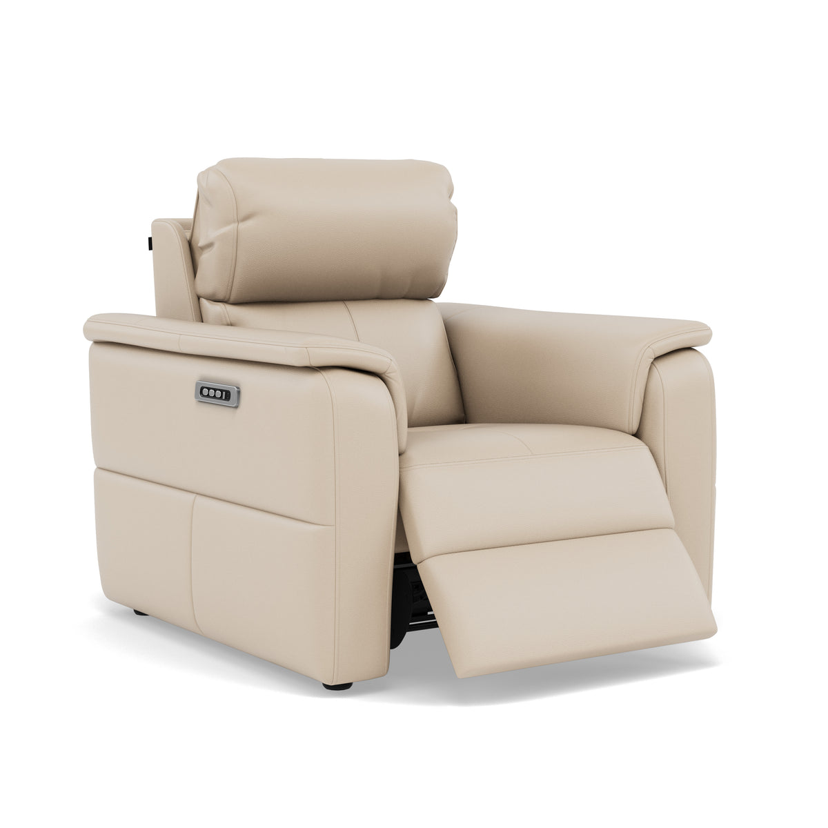 Nicoletti Giacomo Recliner Armchair - Power Recliner Chair CK Botero - Power Recliner — Botero 2156 Crema, gallery image 1