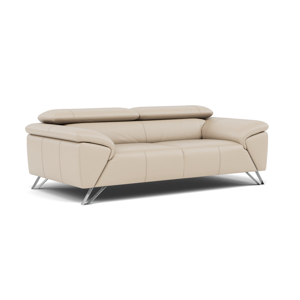 Nicoletti Puccini Small 3 Seater Sofa - 2.5 Seater Sofa CK — Botero Crema 2156, gallery image 1