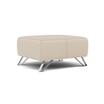 Nicoletti Puccini Footstool - Rectangular Stool CK — Botero Crema 2156, gallery image 1