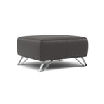 Nicoletti Puccini Footstool - Rectangular Stool CK — Botero Grigio 2162, gallery image 1