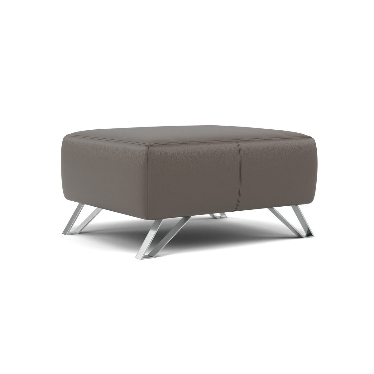 Nicoletti Puccini Footstool - Rectangular Stool CK — Botero Visone 2150, gallery image 1