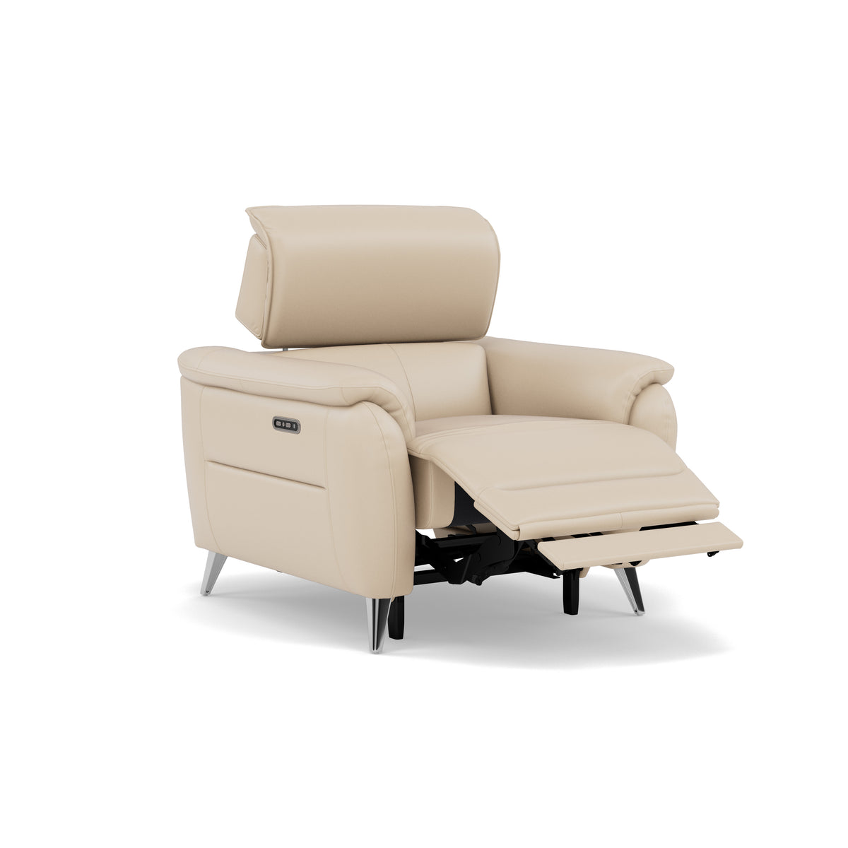 Sol Recliner Armchair - Power Recliner Armchair with Head Tilt Cat 60 — Cat-60/05 Montana Bone China, gallery image 1