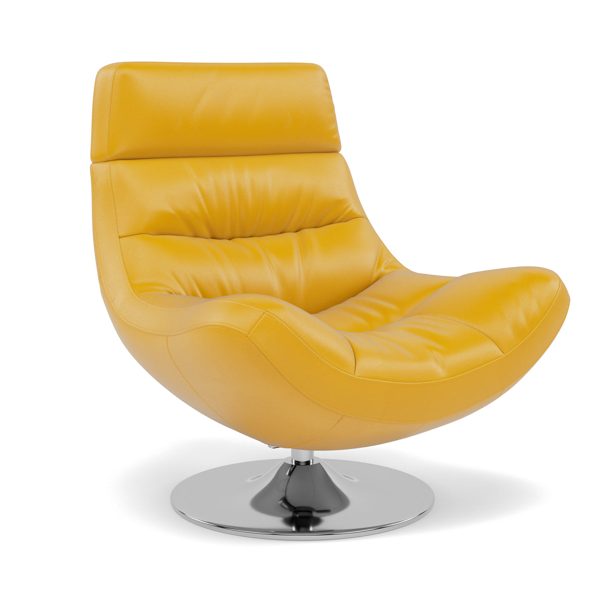 Batista Swivel Armchair - Swivel Armchair Cat 60 — Cat-60/10 Montana Sunburst, gallery image 1