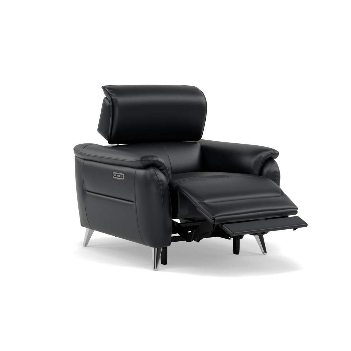Sol Recliner Armchair - Power Recliner Armchair with Head Tilt Cat 60 — Cat-60/25 Montana Charcoal, gallery image 1