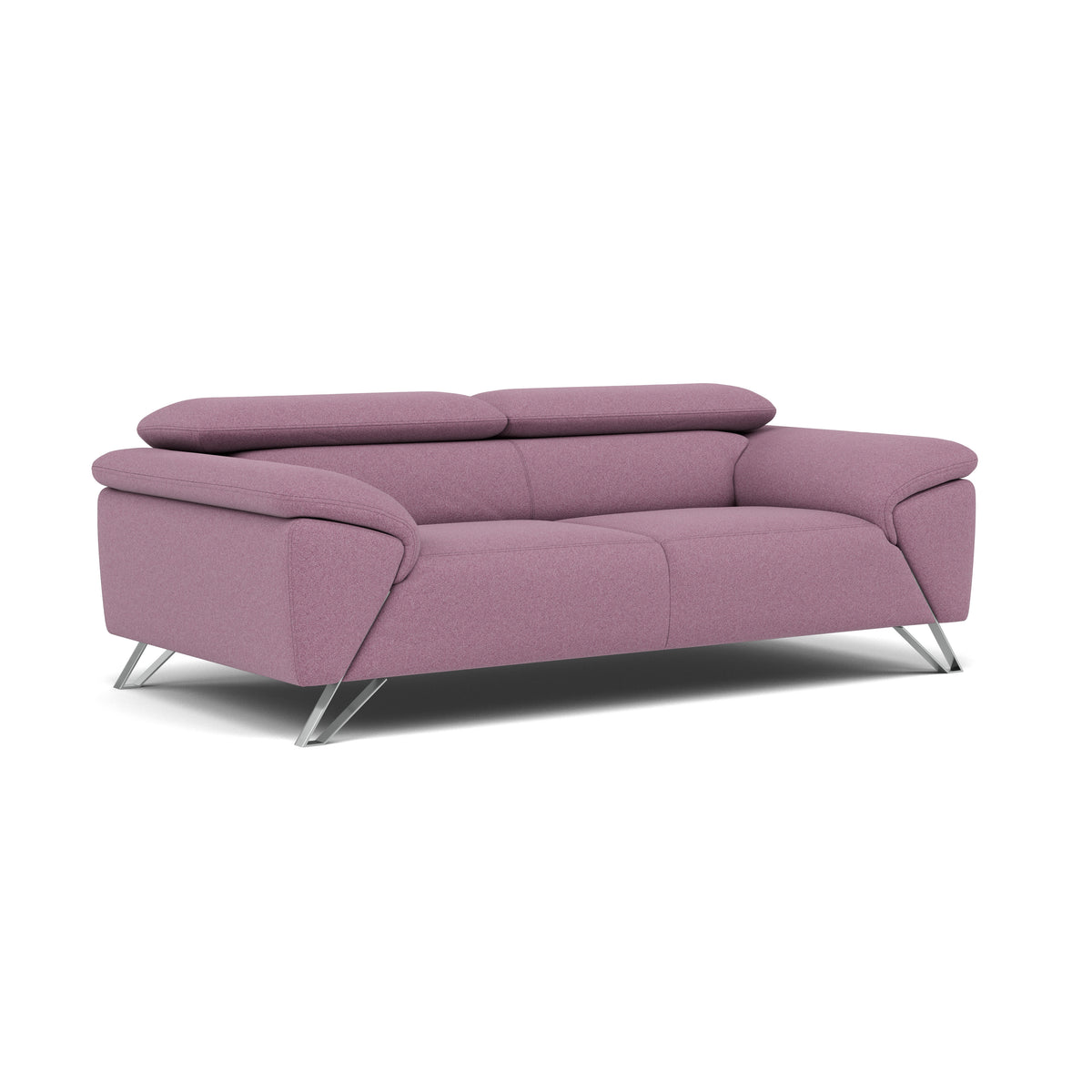 Nicoletti Puccini Small 3 Seater Sofa - 2.5 Seater Sofa NA — Coupe' FR 003 Glicine, gallery image 1