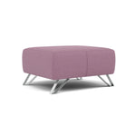 Nicoletti Puccini Footstool - Rectangular Stool NA — Coupe' FR 003 Glicine, gallery image 1