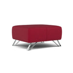 Nicoletti Puccini Footstool - Rectangular Stool NA — Coupe' FR 305 Rosso, gallery image 1