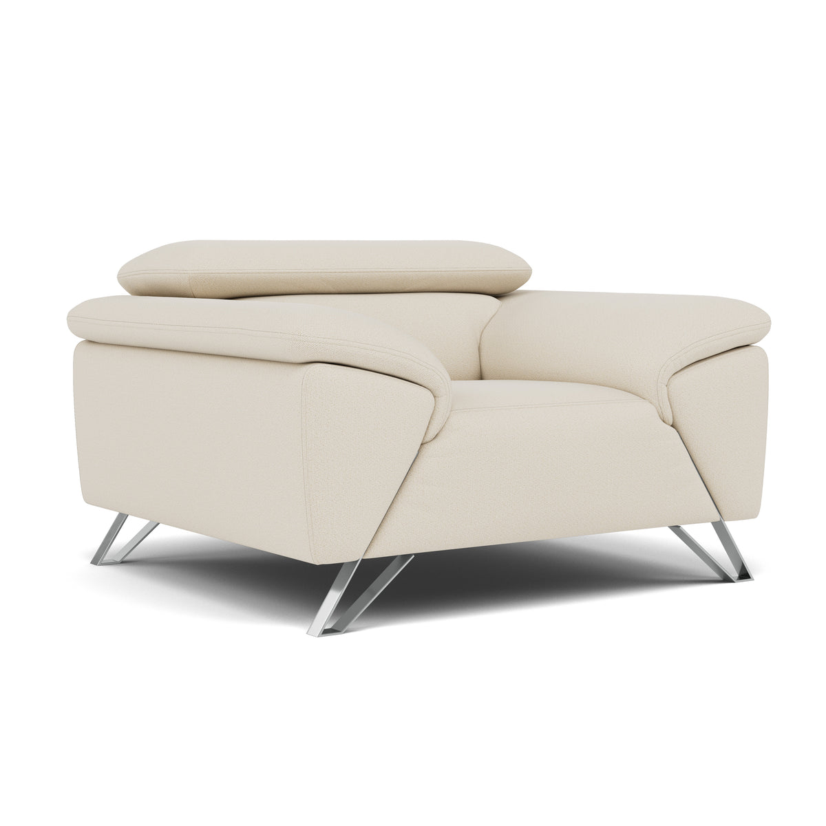 Nicoletti Puccini Armchair - Armchair NA — Coupe' FR 408 Beige, gallery image 1