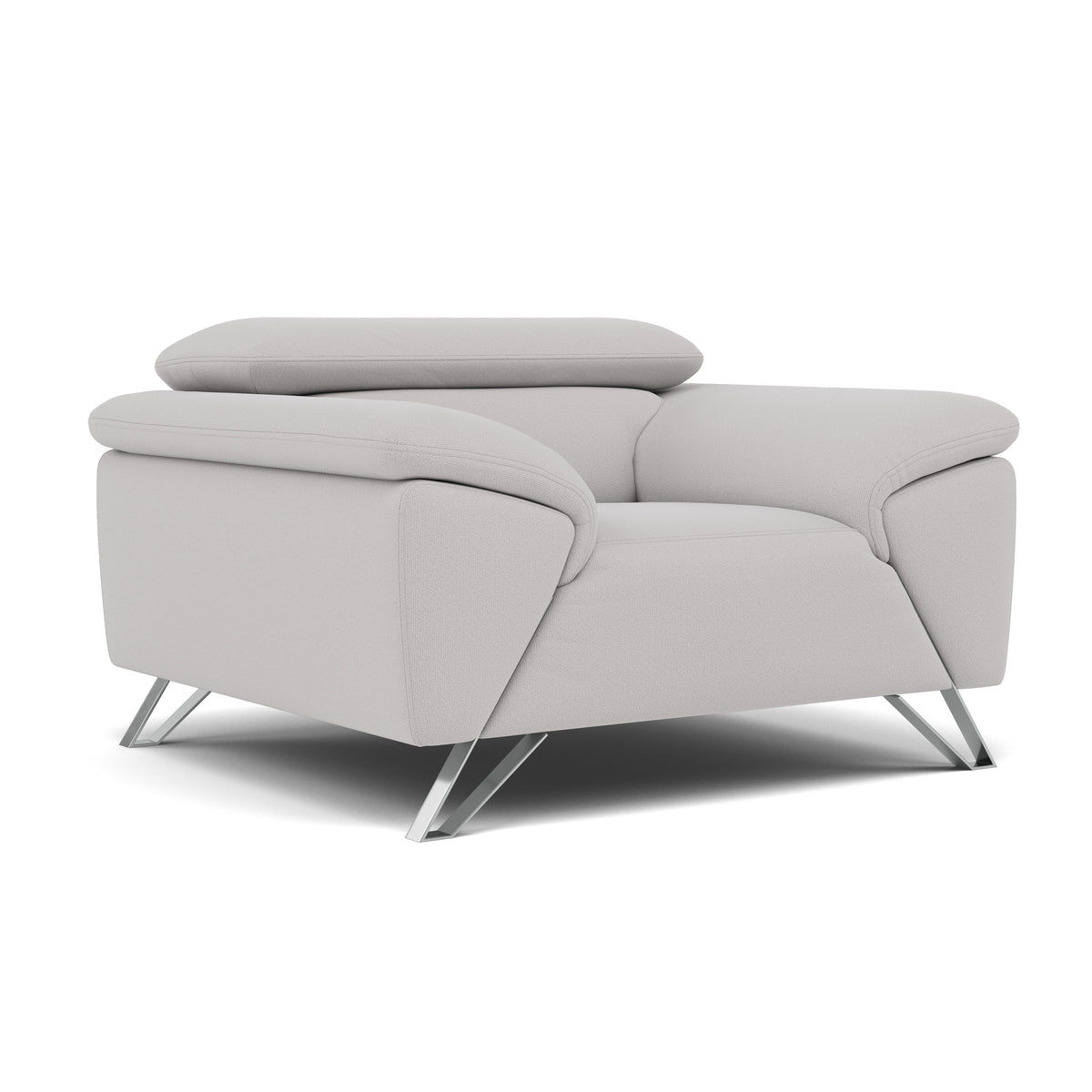 Nicoletti Puccini Armchair - Armchair NA — Coupe' FR 607 Grigio, gallery image 1