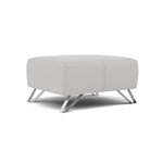 Nicoletti Puccini Footstool - Rectangular Stool NA — Coupe' FR 607 Grigio, gallery image 1