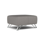 Nicoletti Puccini Footstool - Rectangular Stool NA — Coupe' FR 609 Grigio Topo, gallery image 1