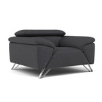 Nicoletti Puccini Armchair - Armchair NA — Coupe' FR 610 Anthracite, gallery image 1