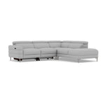 Hoy Corner Sofa - Combination 1 - Left Hand Facing Sofa Corner Group Fabric - Left Hand Facing — CU9102-5-UK Oxford Silver, gallery image 1