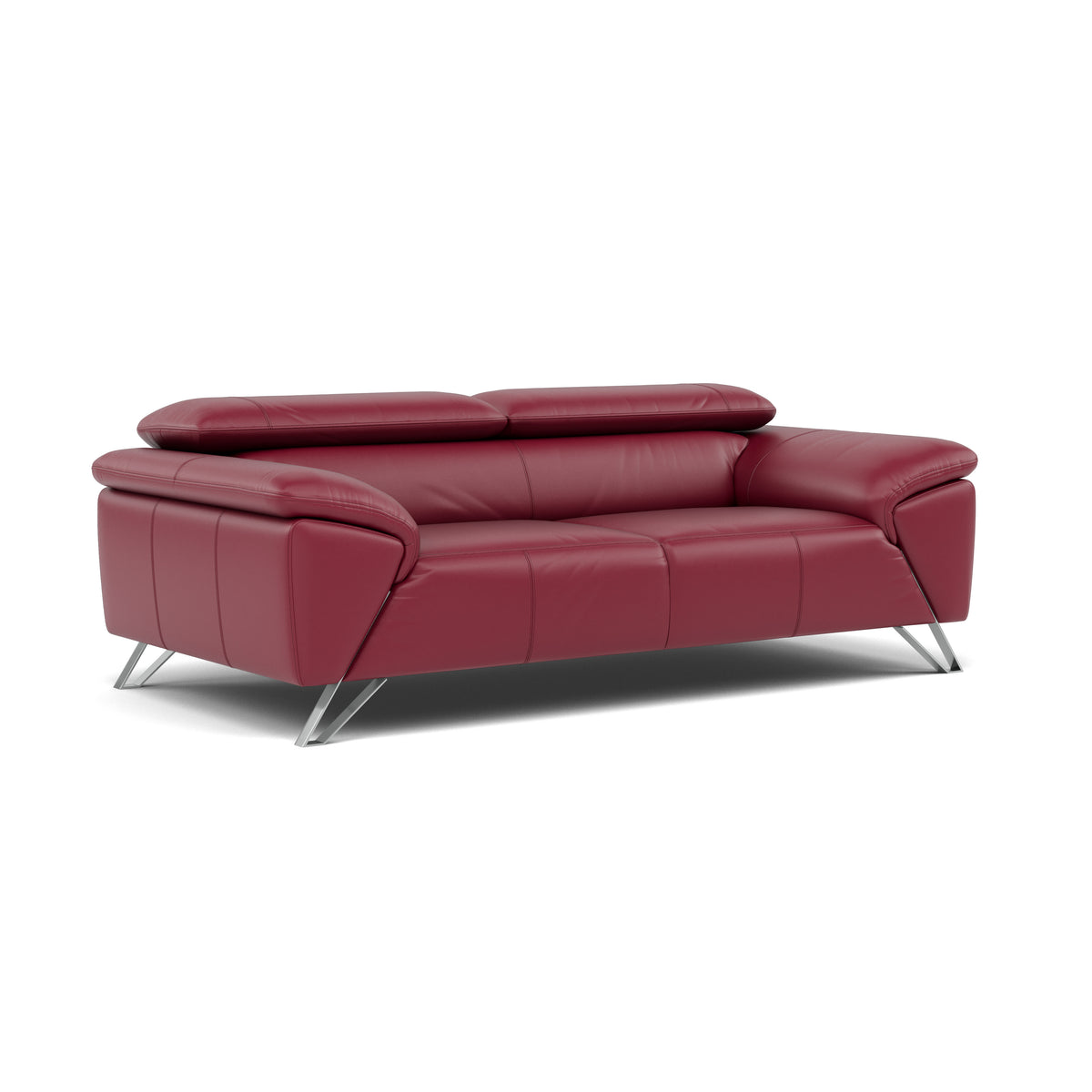 Nicoletti Puccini Small 3 Seater Sofa - 2.5 Seater Sofa CK — Dali Bordeaux 1521, gallery image 1