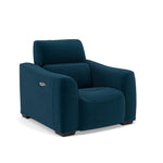 Beck Armchair - Armchair Fabric — FAB-CAN-330 STEEL BLUE, gallery image 1