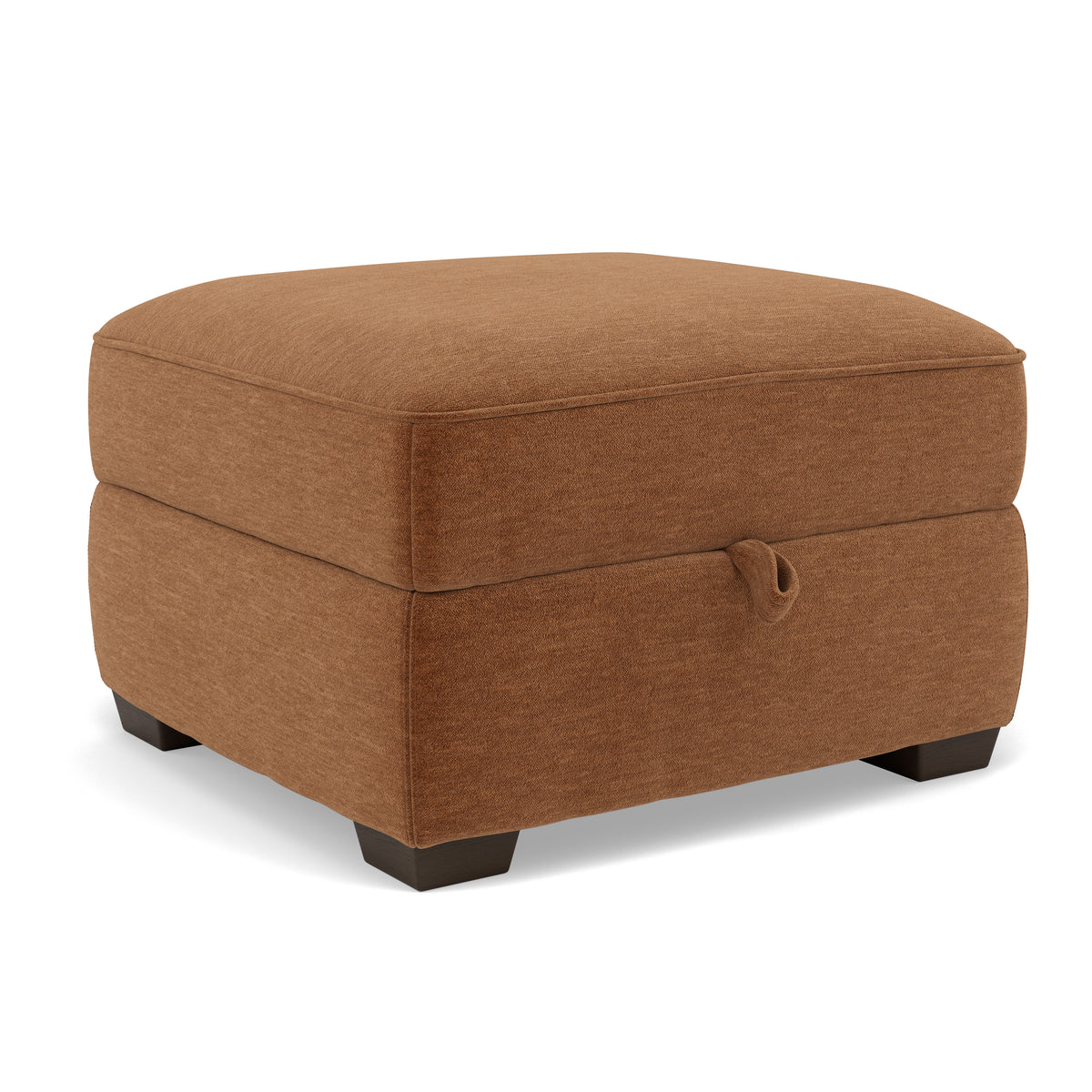 Beck Storage Footstool - Storage Footstool Fabric — FAB-CAN-500 CARAMEL, gallery image 1