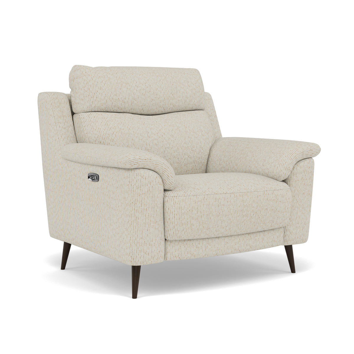 Revel Armchair - Armchair Fabric — FAB-LKV - 02 BEIGE, gallery image 1