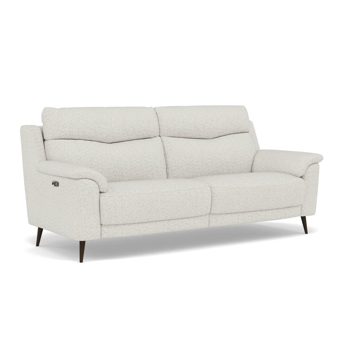 Revel 3 Seater Sofa - 2.5 Seater Sofa Fabric — FAB-LKV - 18 FROST, gallery image 1