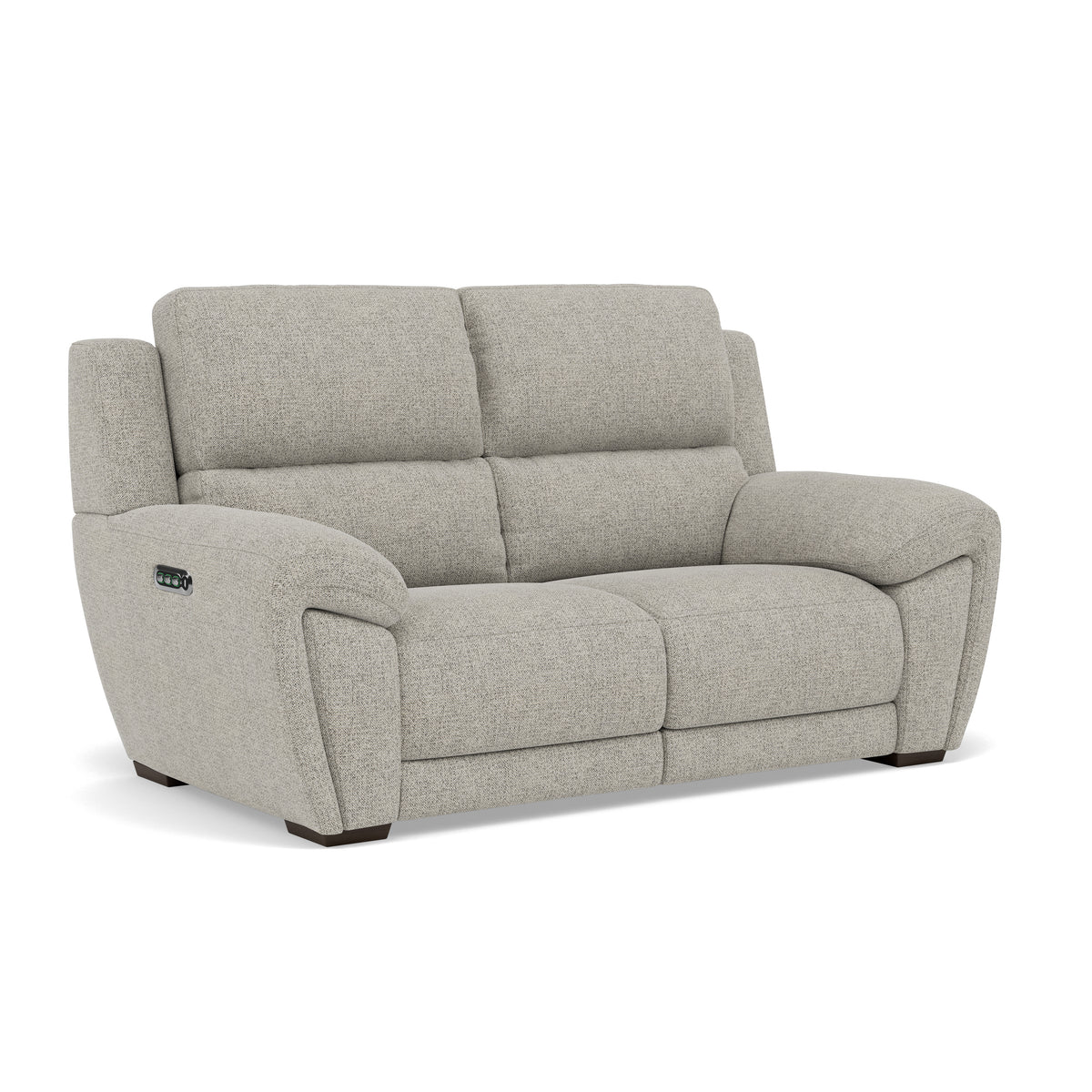 Echo 2 Seater Sofa - 2 Seater Sofa Fabric — FAB-MIL-105  IRON, gallery image 1