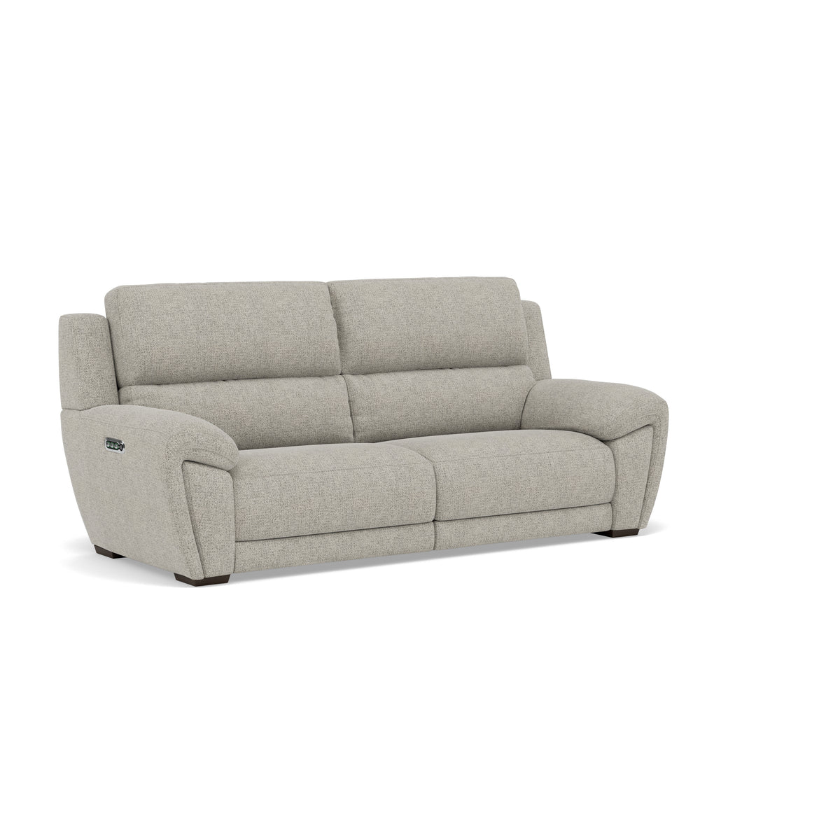 Echo 3 Seater Sofa - 2.5 Seater Sofa Fabric — FAB-MIL-105  IRON, gallery image 1