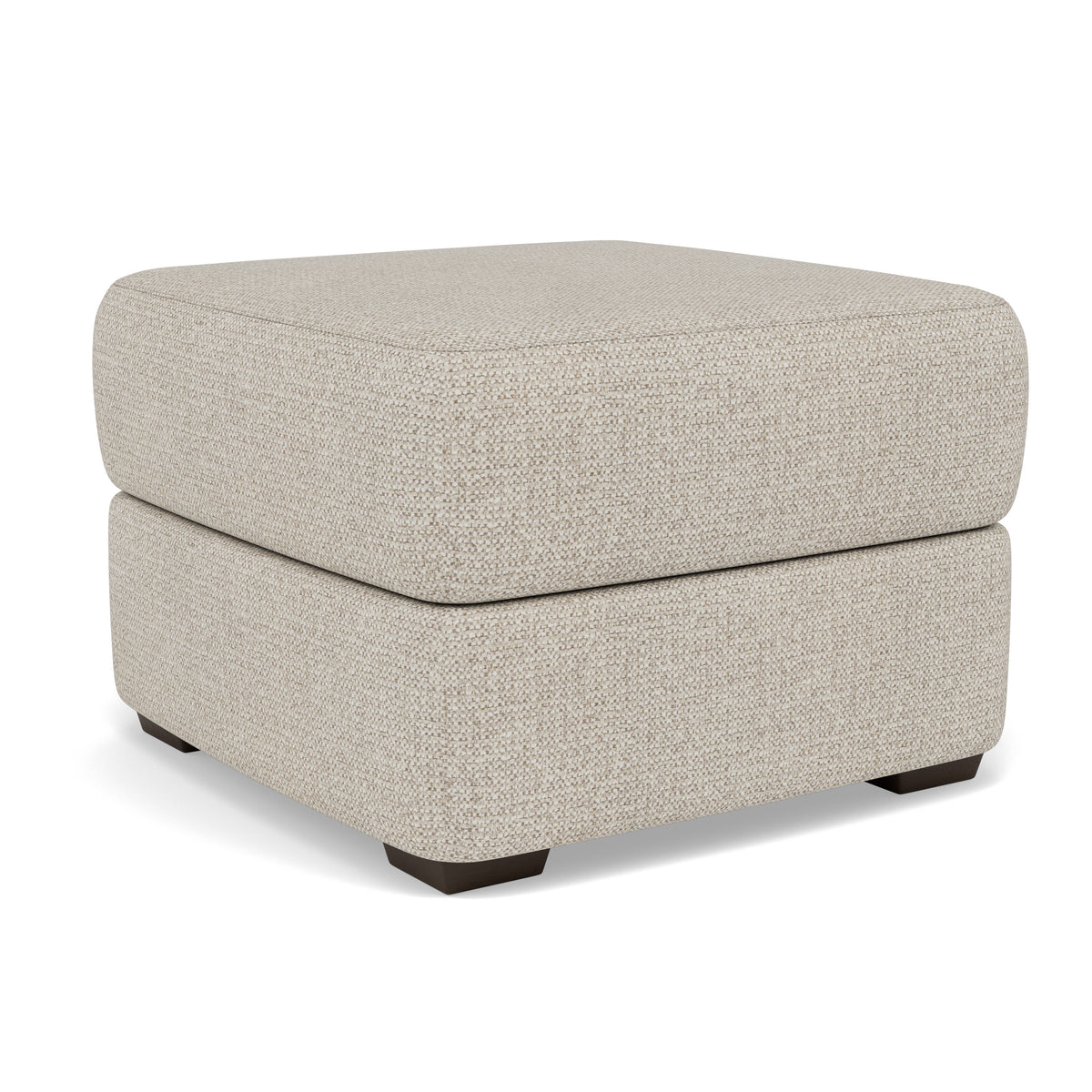 Echo Footstool - Footstool Fabric — FAB-MIL-110 SAND, gallery image 1