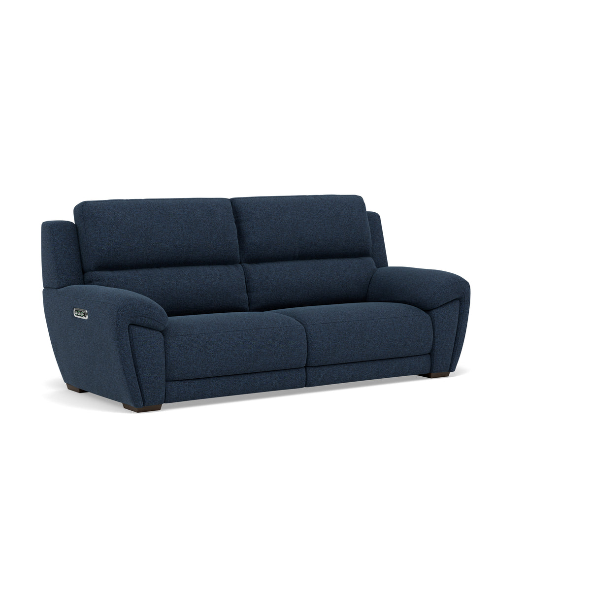 Echo 3 Seater Sofa - 2.5 Seater Sofa Fabric — FAB-MIL-303 NAVY, gallery image 1
