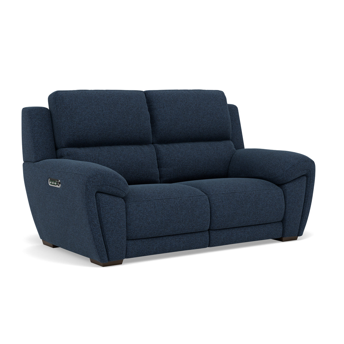 Echo 2 Seater Sofa - 2 Seater Sofa Fabric — FAB-MIL-303 NAVY, gallery image 1