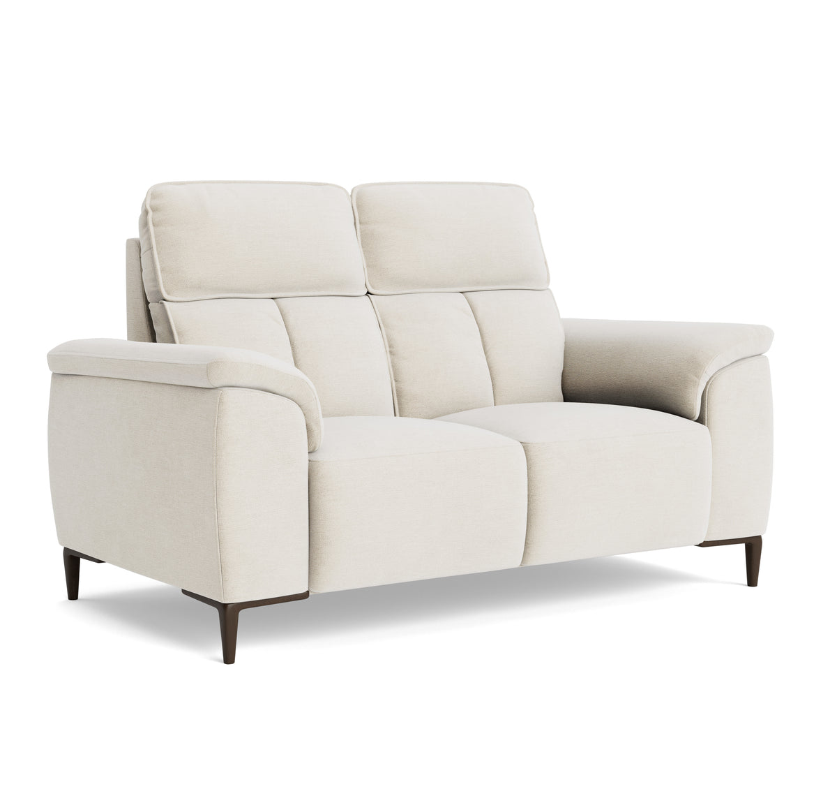 Loma 2 Seater Sofa - 2 Seater Sofa Fabric — FAB-NTS - 01 CREAM, gallery image 1