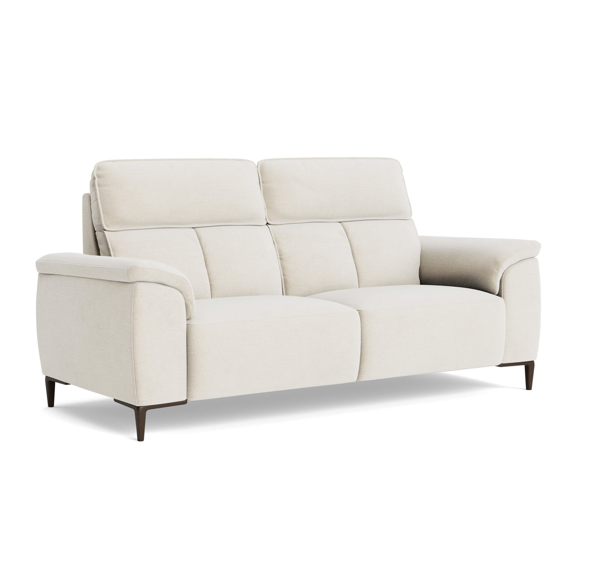 Loma 3 Seater Sofa - 2.5 Seater Sofa Fabric — FAB-NTS - 01 CREAM, gallery image 1
