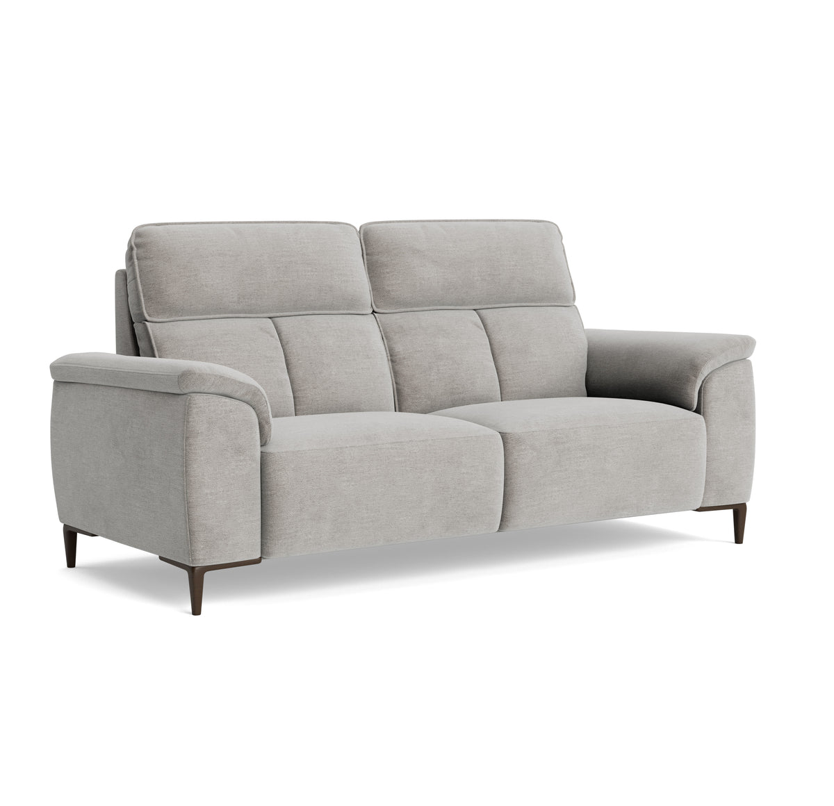 Loma 3 Seater Sofa - 2.5 Seater Sofa Fabric — FAB-NTS - 11 DOVE, gallery image 1