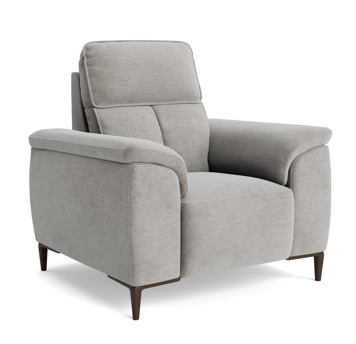 Loma Armchair - Armchair Fabric — FAB-NTS - 11 DOVE, gallery image 1