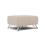 Nicoletti Puccini Footstool - Rectangular Stool ND — Flambe 4310-66 Visone, gallery image 1