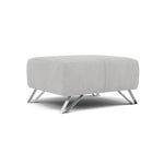 Nicoletti Puccini Footstool - Rectangular Stool NA — Fuente FR Cement, gallery image 1