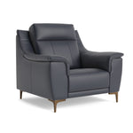 Nicoletti Carmen Armchair - Armchair CB — Feet: Graubraun / Torello PS Blu -S 81, gallery image 1