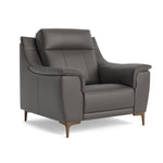 Nicoletti Carmen Armchair - Armchair CB — Feet: Graubraun / Torello PS Grigio Scuro 327, gallery image 1