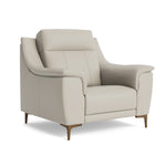 Nicoletti Carmen Armchair - Armchair CB — Feet: Graubraun / Torello PS Tortora 328, gallery image 1