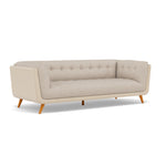 Siena 3 Seater Sofa - 2.5 Seater Sofa F8 + Cat 60 — Hopsack Natural 70002+Cat 60/05, gallery image 1