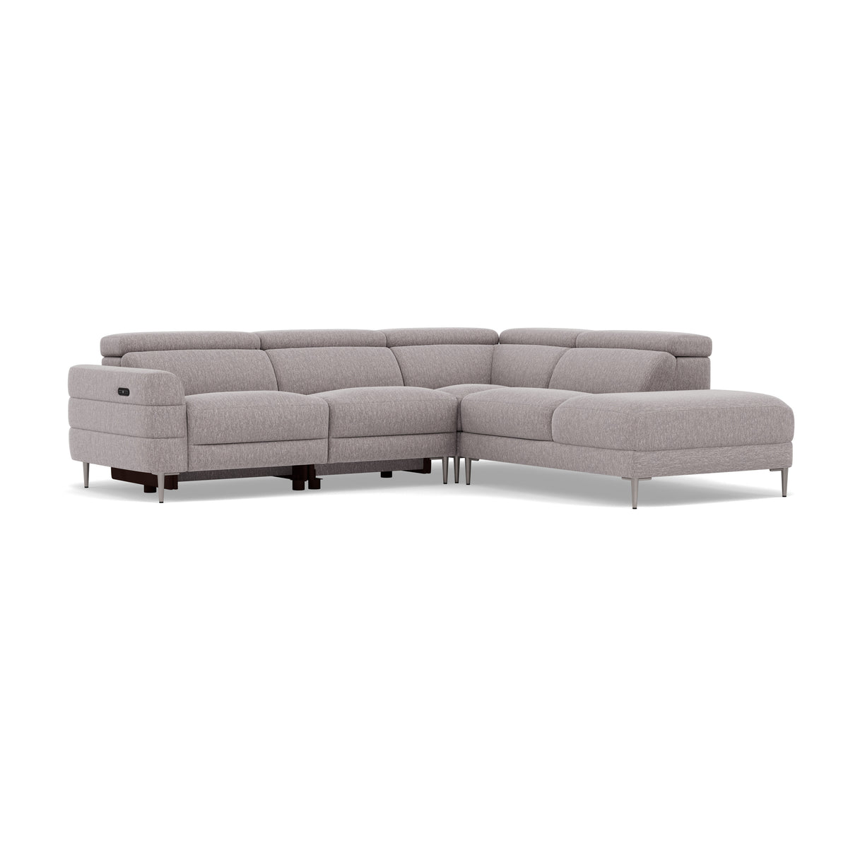 Hoy Corner Sofa - Combination 1 - Left Hand Facing Sofa Corner Group Fabric - Left Hand Facing — KB-1291-UK Amigo Granite, gallery image 1
