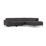 Hoy Corner Sofa - Combination 1 - Left Hand Facing Sofa Corner Group Fabric - Left Hand Facing — KB-1295-UK Amigo Coal, gallery image 1