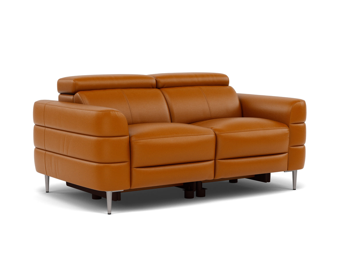 Hoy 2 Seater Sofa - 2 Str Static W/Manual Headrest Cat M — M5659 Melbourne Ochre, gallery image 1