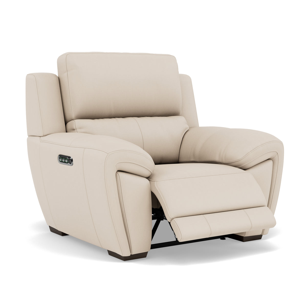 Echo Recliner Armchair - Power Recliner Chair Lumber Support Cat 25S - Power With Power Headrest Footrest Lumbar & USB — NCS-156E FROST, gallery image 1