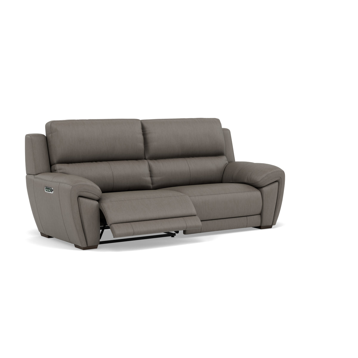 Echo 3 Seater Recliner Sofa - 2.5 Seater Sofa 2 Power Recliners Cat 25S - Power Recliner Power Footrest Headrest & USB — NCS-232E  GRANITE, gallery image 1