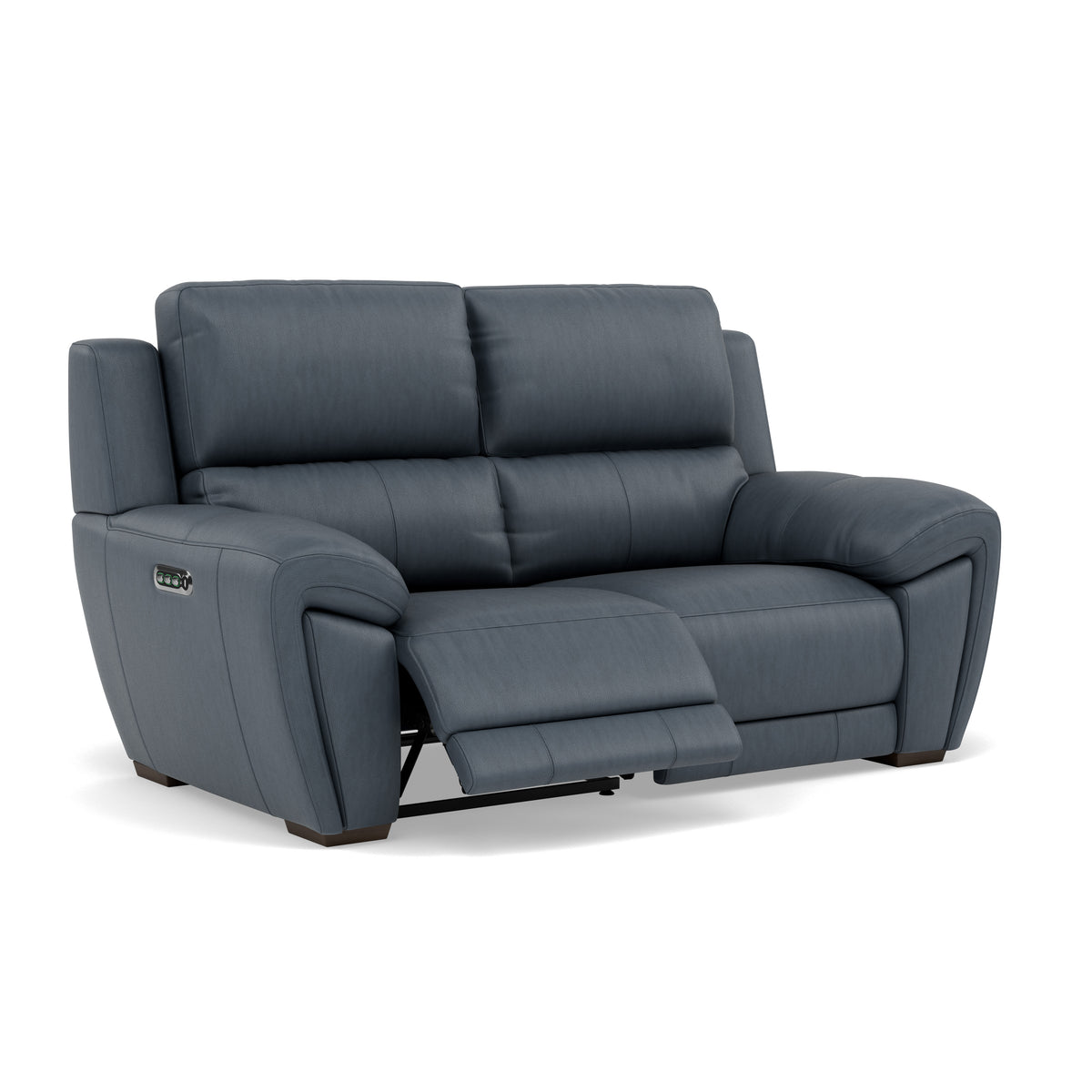 Echo 3 Seater Recliner Sofa - 2.5 Seater Sofa 2 Power Recliners Cat 25S - Power Recliner Power Footrest Headrest & USB — NCS-313E OCEAN BLUE, gallery image 1