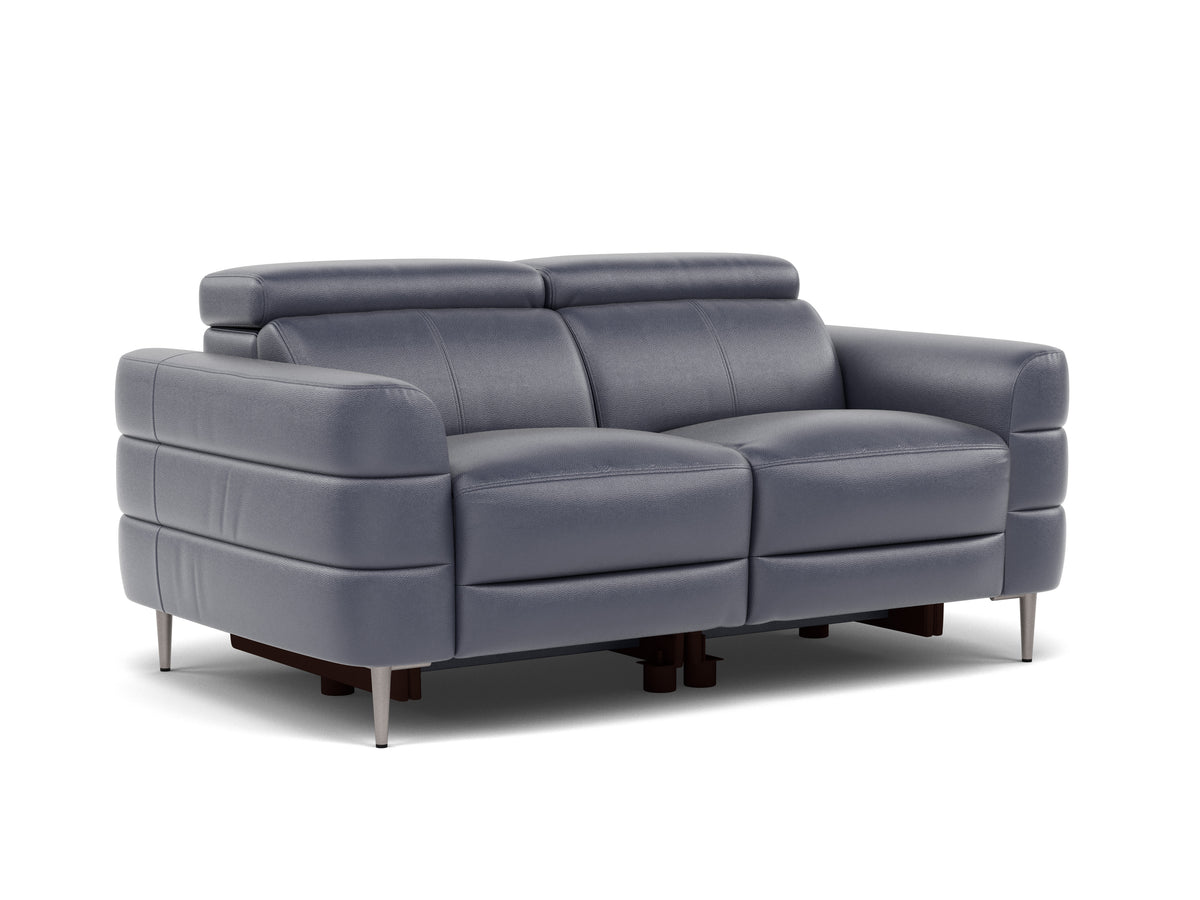 Hoy 2 Seater Sofa - 2 Str Static W/Manual Headrest Cat NL/O — NL5100 New York Dark Blue, gallery image 1