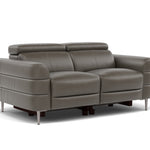 Hoy 2 Seater Sofa - 2 Str Static W/Manual Headrest Cat NL/O — NL5101 New York Anthkacite Grey, gallery image 1